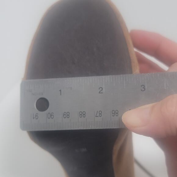 Jeffrey Campbell Havana Last 6.5M Lita Platform Heels Ankle Suede Boots - Picture 14 of 15